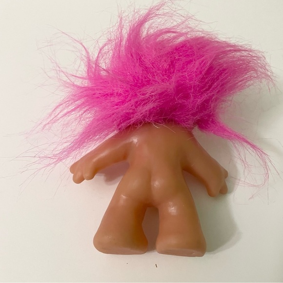 Vintage 1986 Baseball Dam Troll Bats Over Baseball Doll - Picture 14 of 16